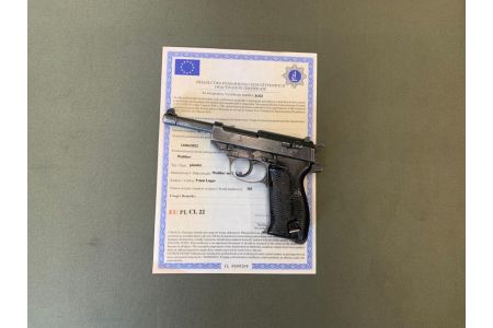 Pistolet Walther P38 - nowe Deko