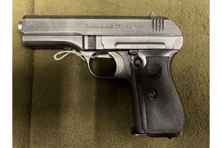Pistolet CZ mod.27 7,65mm