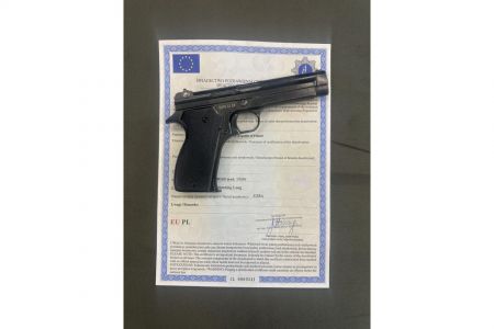 Pistolet Man mod.1935S PCU- nowe deko